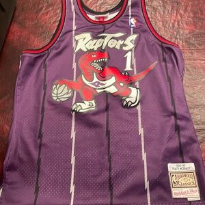 Retro Toronto Raptors Tracy McGrady Jersey, 1998-1999 Hardwood Classics Jersey
